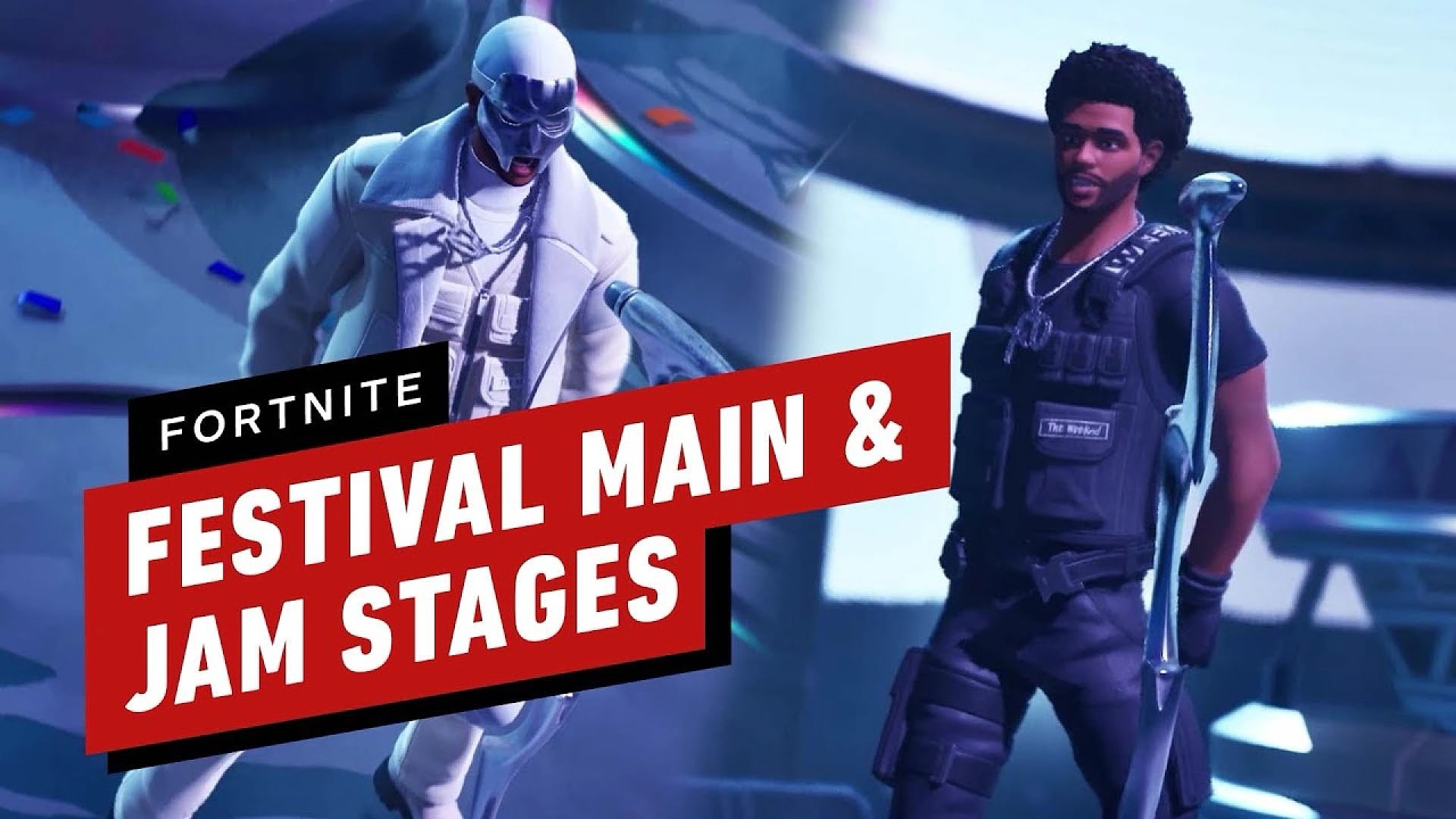 Fortnite Festival Main and Jam Stages gameplay overview