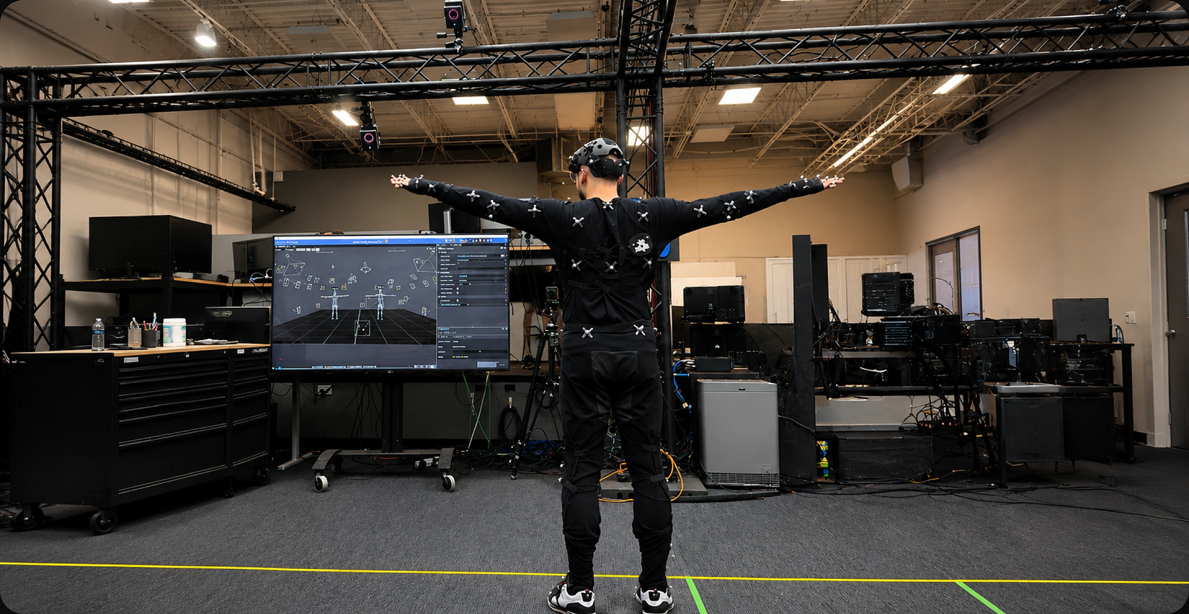 Daft Punk motion-capture session at Epic Games HQ