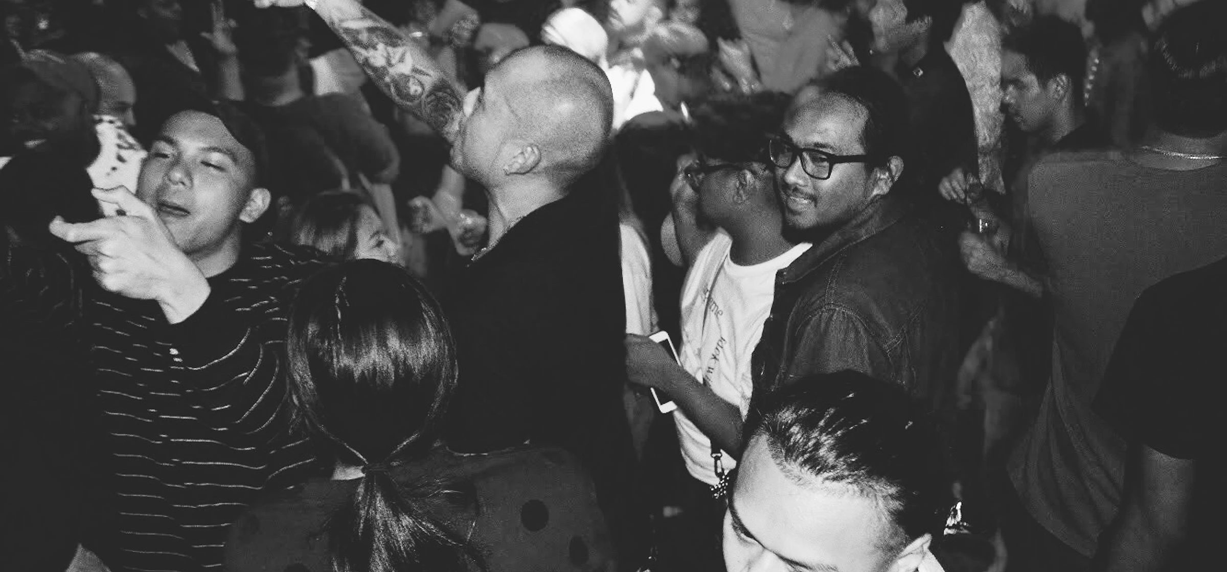 DJ and crowd at a HEAT event